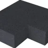 Gardenlux Oud Hollandse Massief hoek binnen Carbon 60/60x40x20