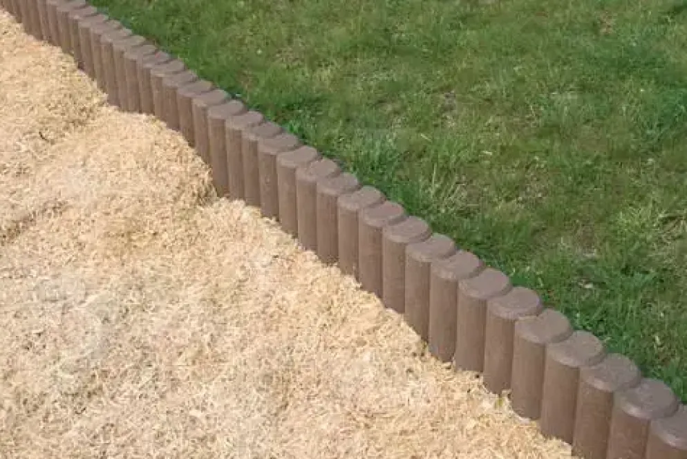 Gardenlux Rondo Palissadeband Bruin 8x25x50 cm