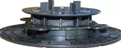 Gardenlux Tegeldragers Flex verstelbaar Zwart 40-70 mm