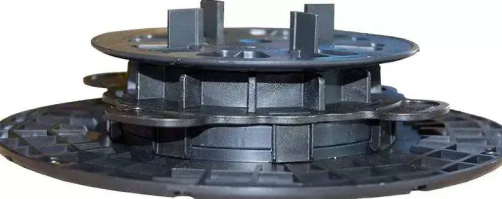 Gardenlux Tegeldragers Flex verstelbaar Zwart 40-70 mm