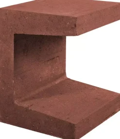 Gardenlux U-Element Corten/Bruin 40x40x50 cm