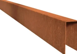 Gardenlux U-profiel Opsluitband 50 Cortenstaal 5x15x100 cm