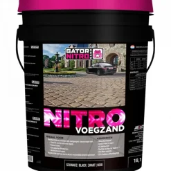 Gator nitro sand zwart 40lbs/18,14 kg emmer