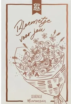 Geurzakje - bloemetje voor jou