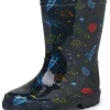 Gevavi regenlaars Mees kinderen pvc blauw maat 23