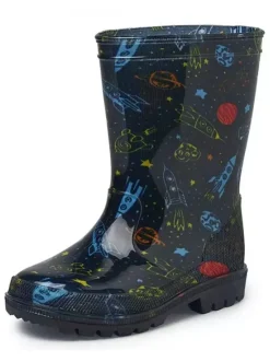 Gevavi regenlaars Mees kinderen pvc blauw maat 23