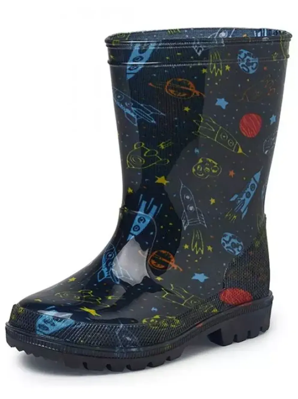Gevavi regenlaars Mees kinderen pvc blauw maat 23