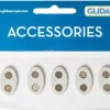 Glida Magnetische voetstukken 5 stuks