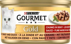 Gourmet Gold Fijne Hapjes Kalkoen & Eend 85 g