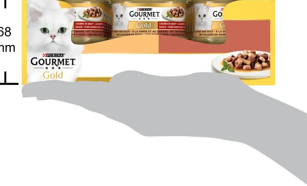 Gourmet Gold Fijne Hapjes Kalkoen & Eend 85 g