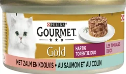 Gourmet Gold hartig torentje met zalm 85g
