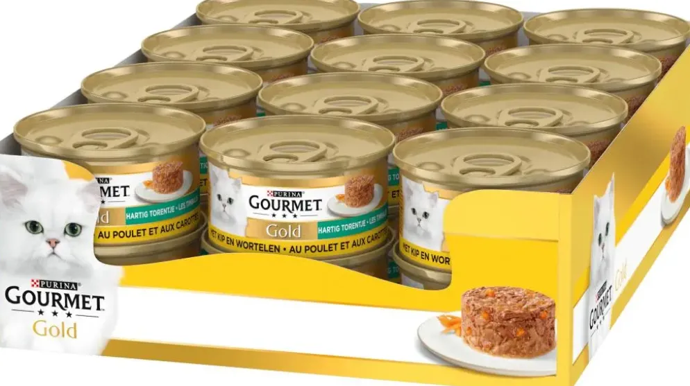 Gourmet Gold Hartig Torentje Kip & Wortel 85 g