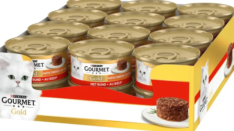 Gourmet Gold hartig torentje met rund 85g