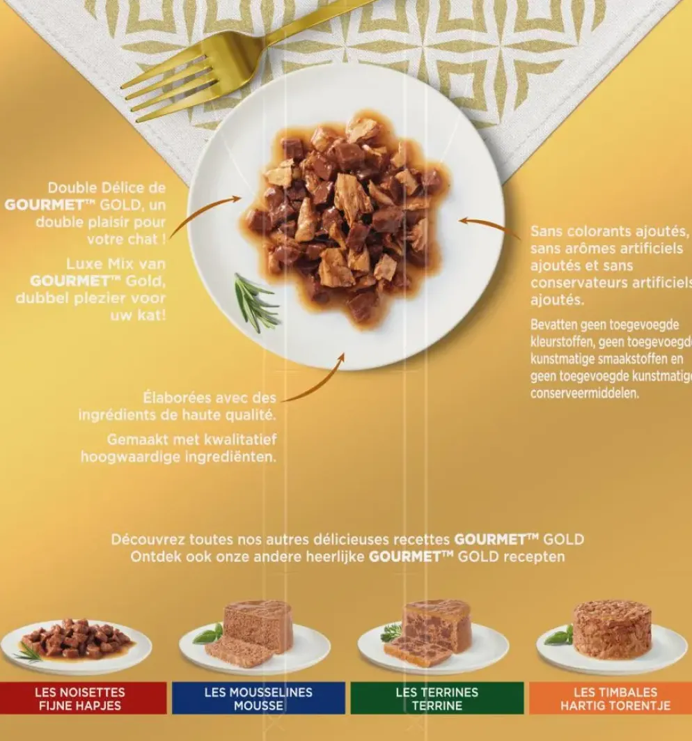 Gourmet Gold luxe mix multipack 8 x 85g