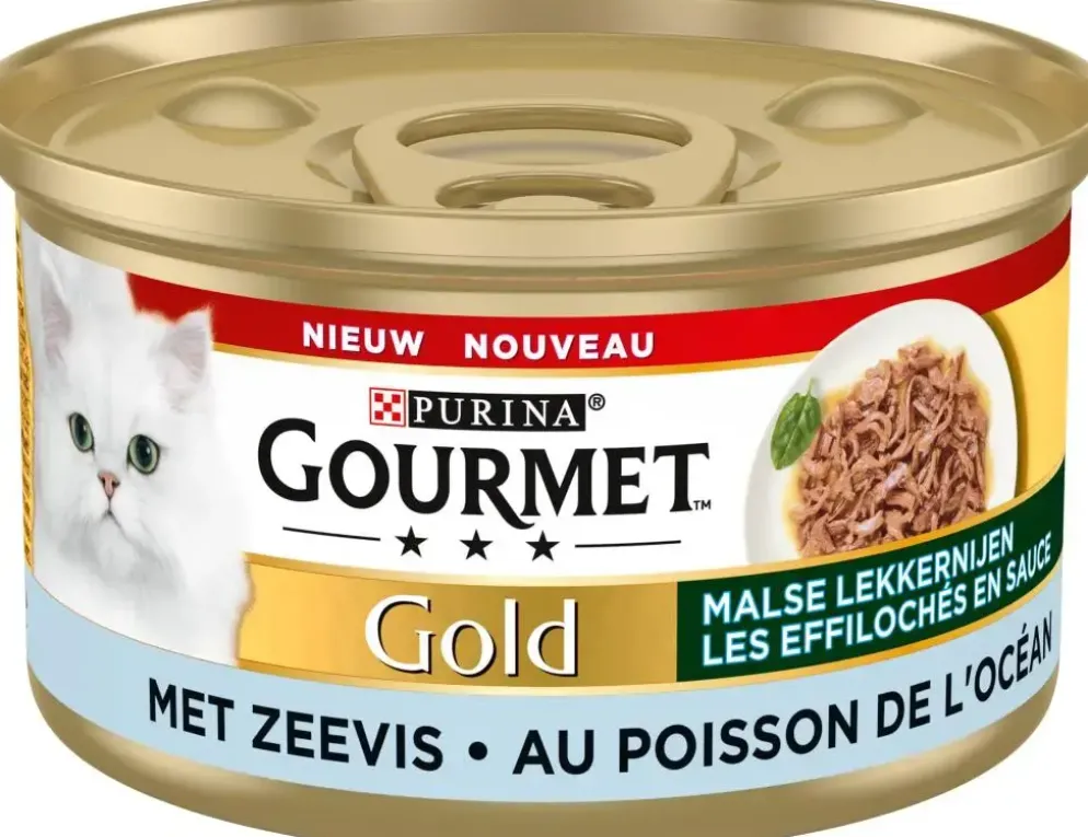 Gourmet Gold malse lekkernijen zeevis 85g