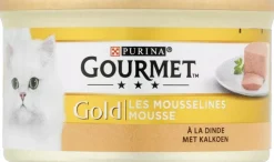 Gourmet Gold mousse met kalkoen 85g