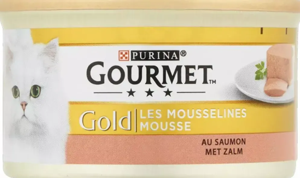 Gourmet Gold mousse met zalm 85g