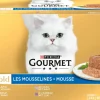 Gourmet Gold mousse multipack rund, konijn, kalf, lam 24 x 85g