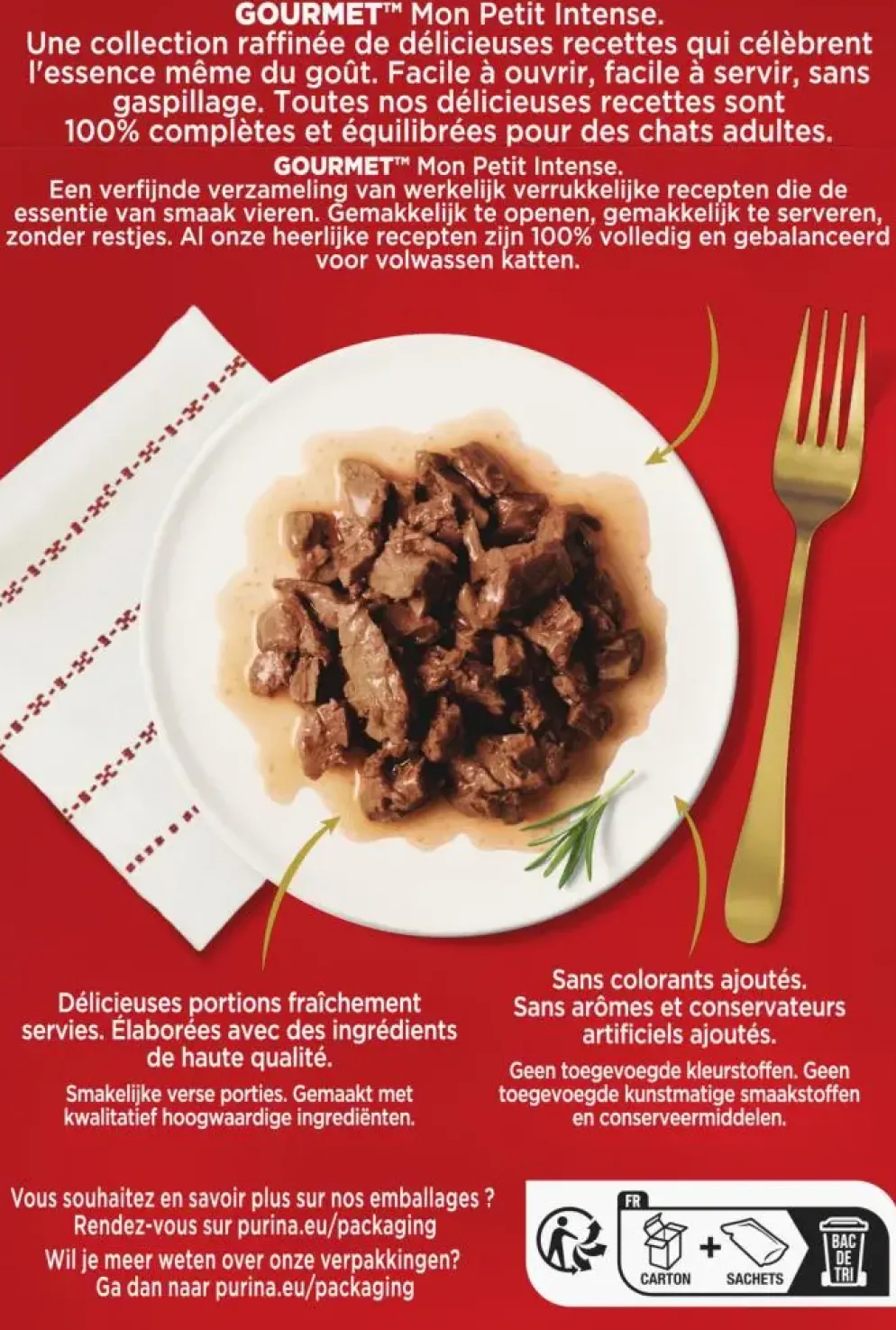 Gourmet Mon Petit Multipack Vlees – 6×50 g