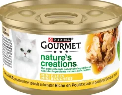 Gourmet Nature’s Creations Kip, Spinazie & Tomaten – 85 g