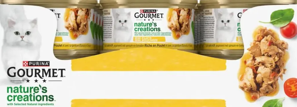 Gourmet Nature’s Creations Kip, Spinazie & Tomaten – 85 g