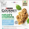 GOURMET Nature's Creations Mini Filets Rijk aan Zeevis, Tonijn kattenvoer 8x85g