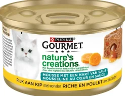 Gourmet Nature's Creations Mousse met Saus Kip 85 g