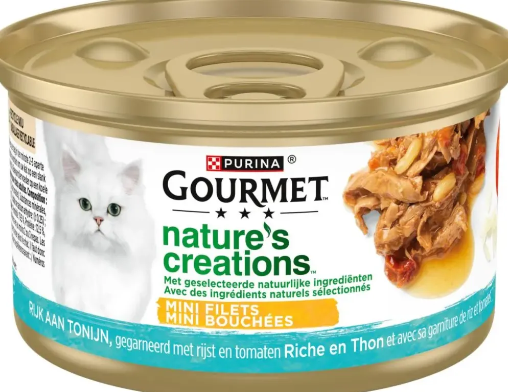 Gourmet Nature's Creations tonijn, tomaten & rijst 85g