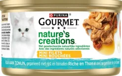 Gourmet Nature's Creations tonijn, tomaten & rijst 85g