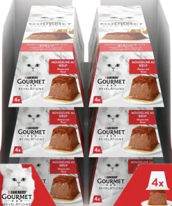 Gourmet Revelations mousse rund 4st, 57g