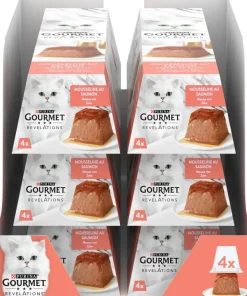 Gourmet Revelations mousse zalm 4st, 57g