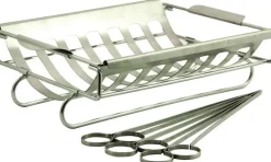Grandhall Shish kebab and bbq rack set
