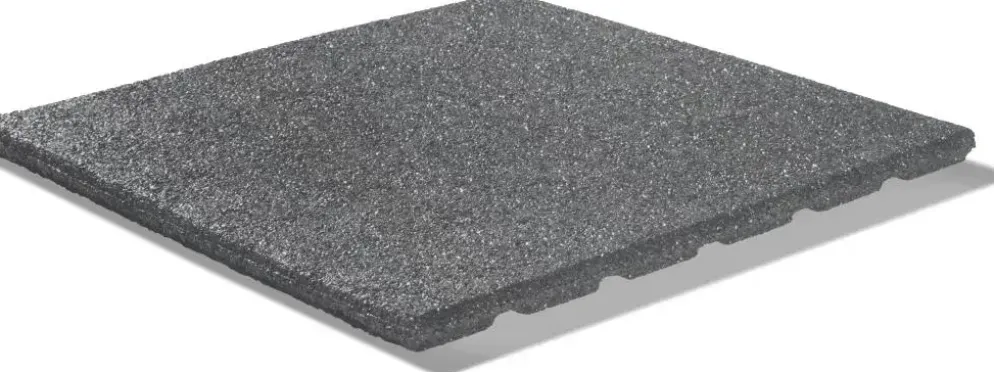 Granuflex Rubbertegel grijs 50x50x2,5cm