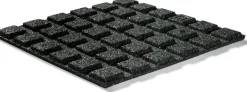 Granuflex Rubbertegel zwart 50x50x2,5cm