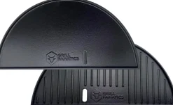 Grill Fanatics cast iron half moon 2-in-1 grill & plancha premium 46 x 23cm 1st.