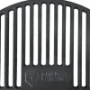 Grill Fanatics cast iron half moon grill gate premium 46 x 23cm 1 st,