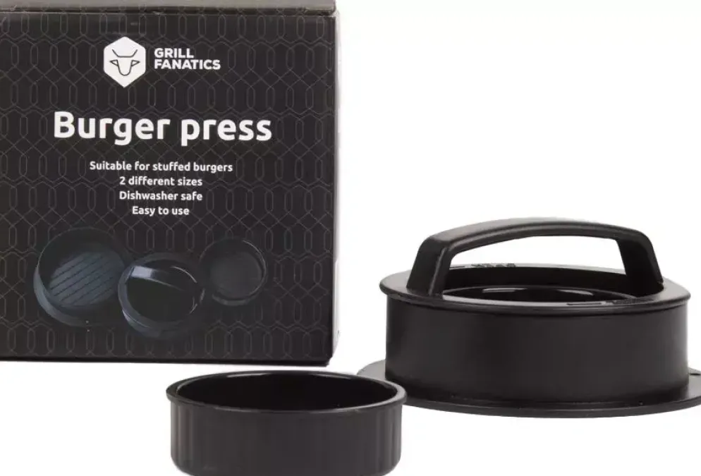 Grill Fanatics hamburger pers