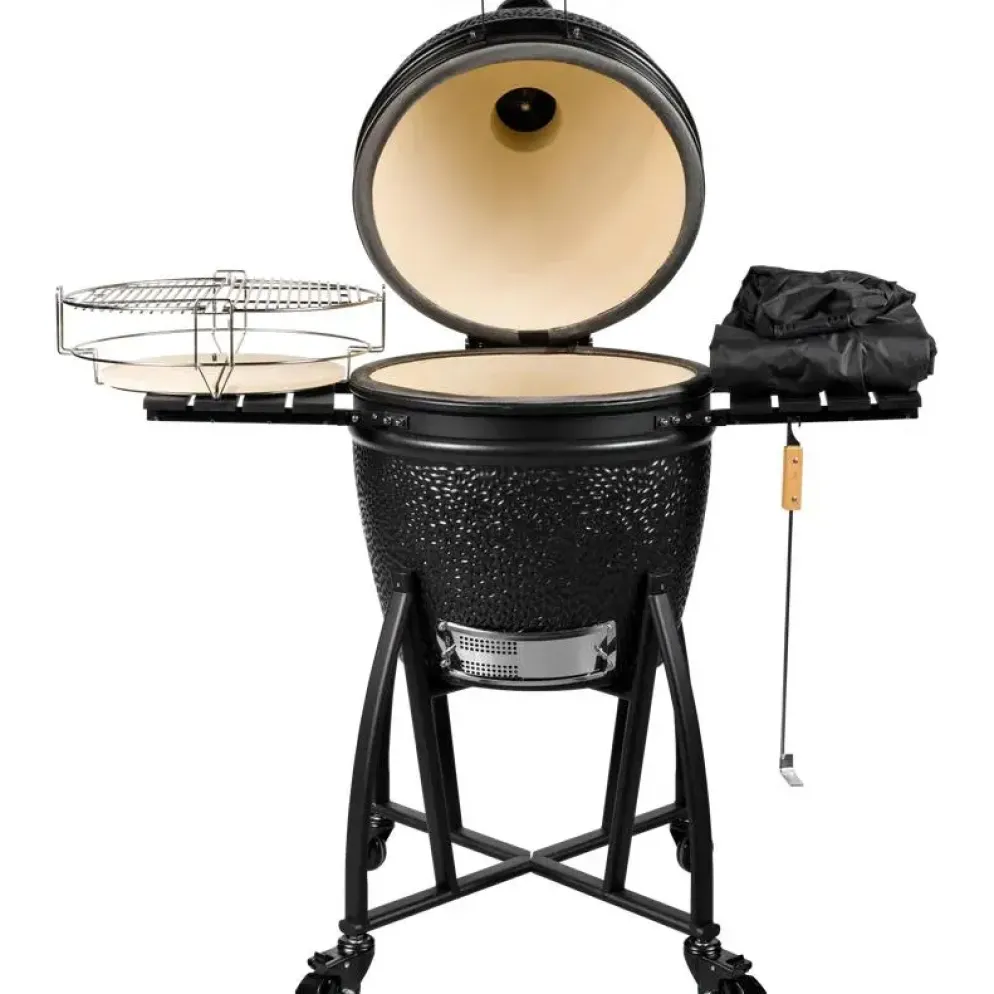 Grill guru prime satin black large kamado