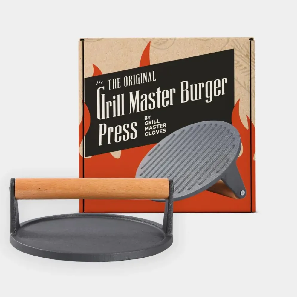 Grill master cast burger press