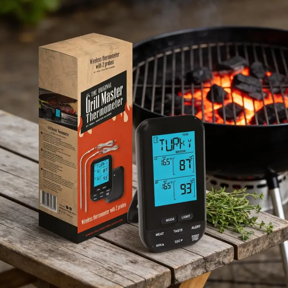 Grill master thermometer
