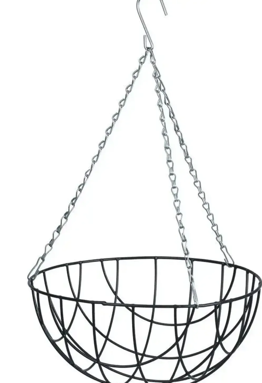 Hanging basket groen h16d30cm