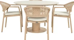 Hartman diningset girona taragona cappuccino