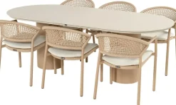 Hartman diningset valencia 220 taragona cappuccino