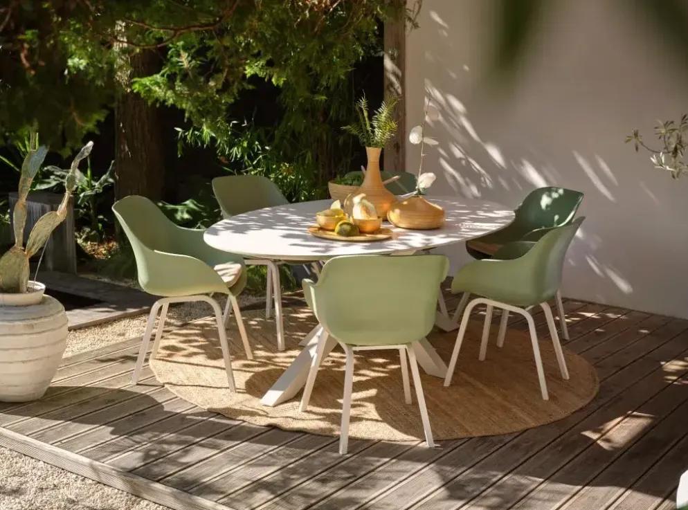 Hartman dining tuinstoel le soleil element sage green