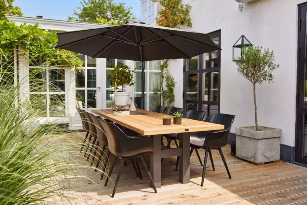 Hartman dining tuinstoel sophie studio armchair carbon black