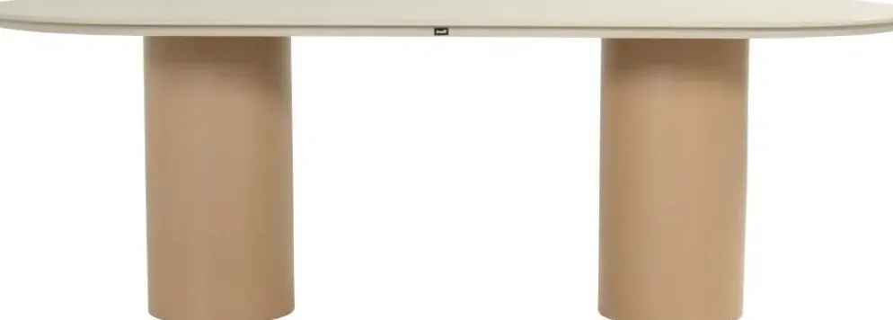 Hartman dining tuintafel valencia 220x100x75cm capuccino