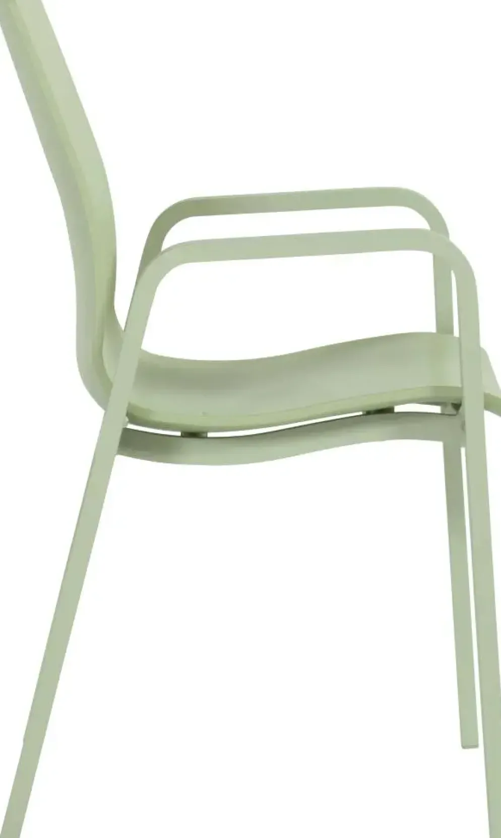 Hartman stapelbare dining tuinstoel flow soft green