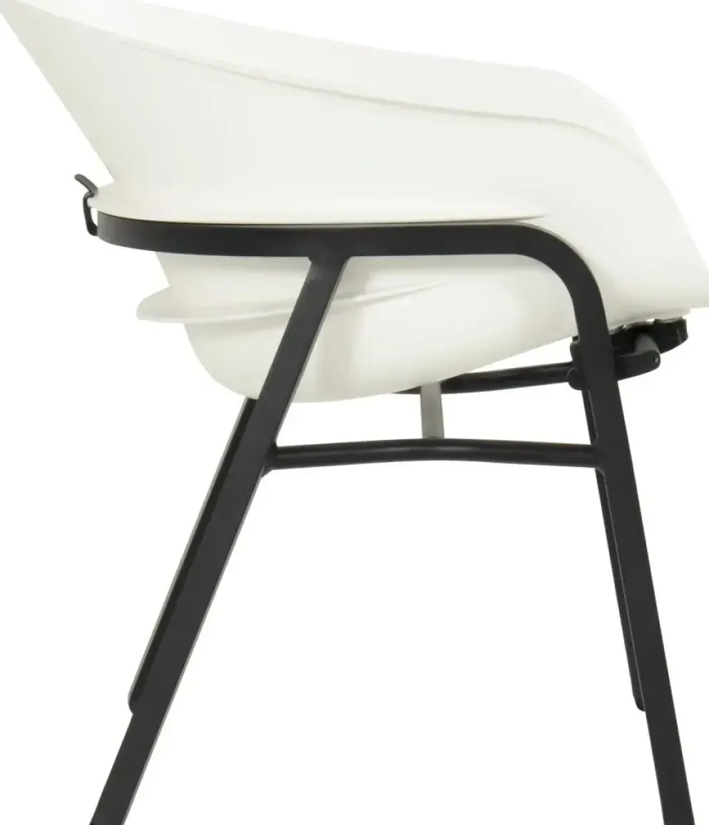Hartman verstelbare dining tuinstoel tubb royal white