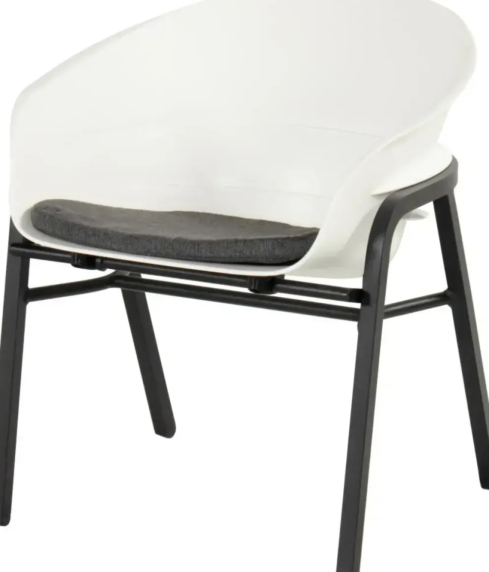 Hartman verstelbare dining tuinstoel tubb royal white