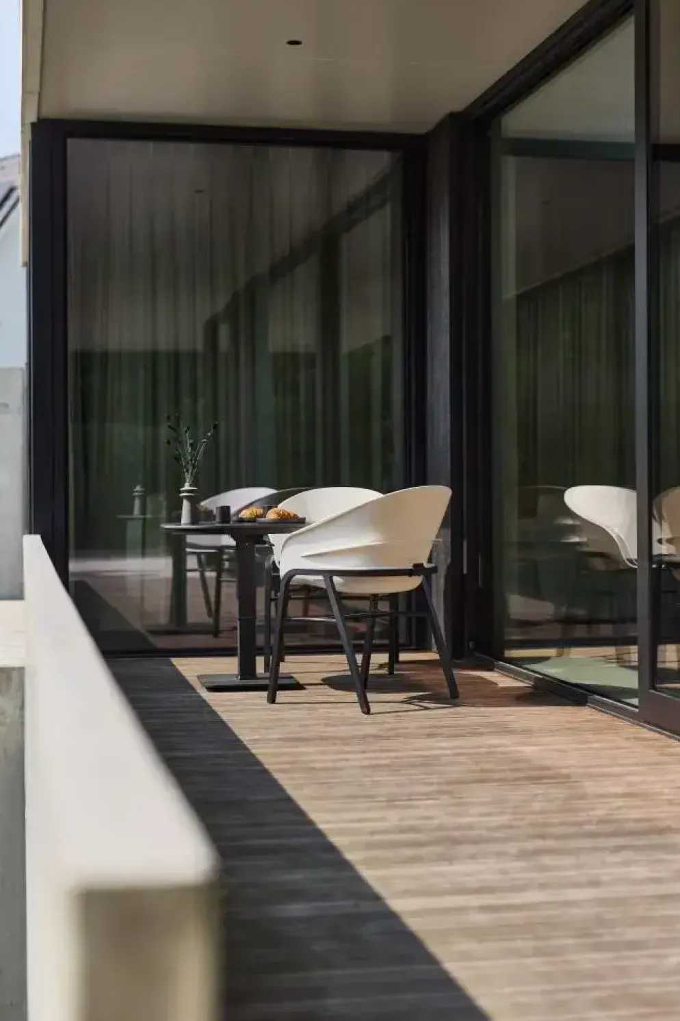 Hartman verstelbare dining tuinstoel tubb royal white